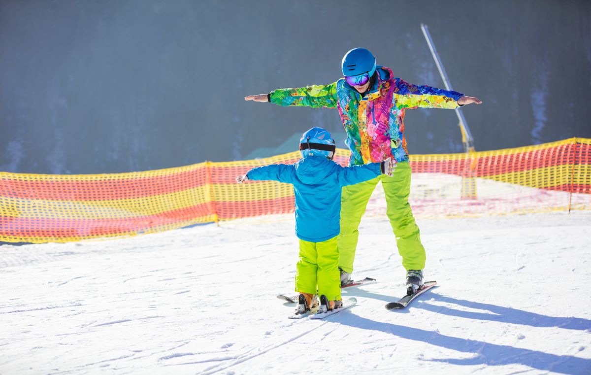 Bild: Motivation zum Lernen ist auch beim Skifahren wichtig